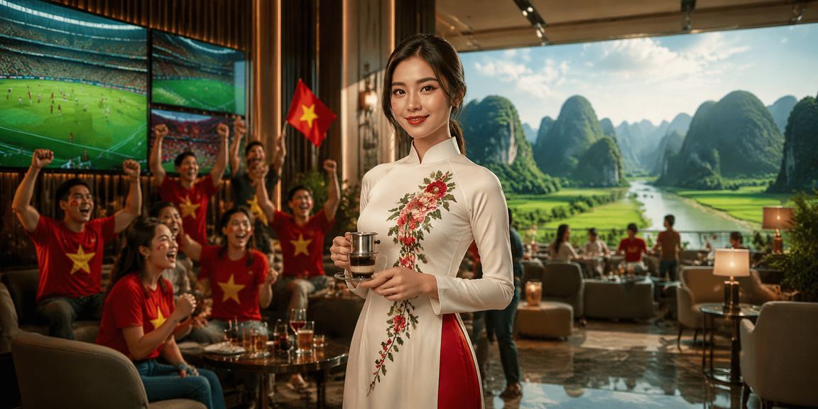 Người hâm mộ tại Ninh Bình xem trận bóng đá và theo dõi kèo thể thao x9d qua điện thoại